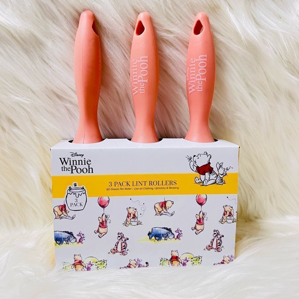 Winnie Pooh Lint Roller Set